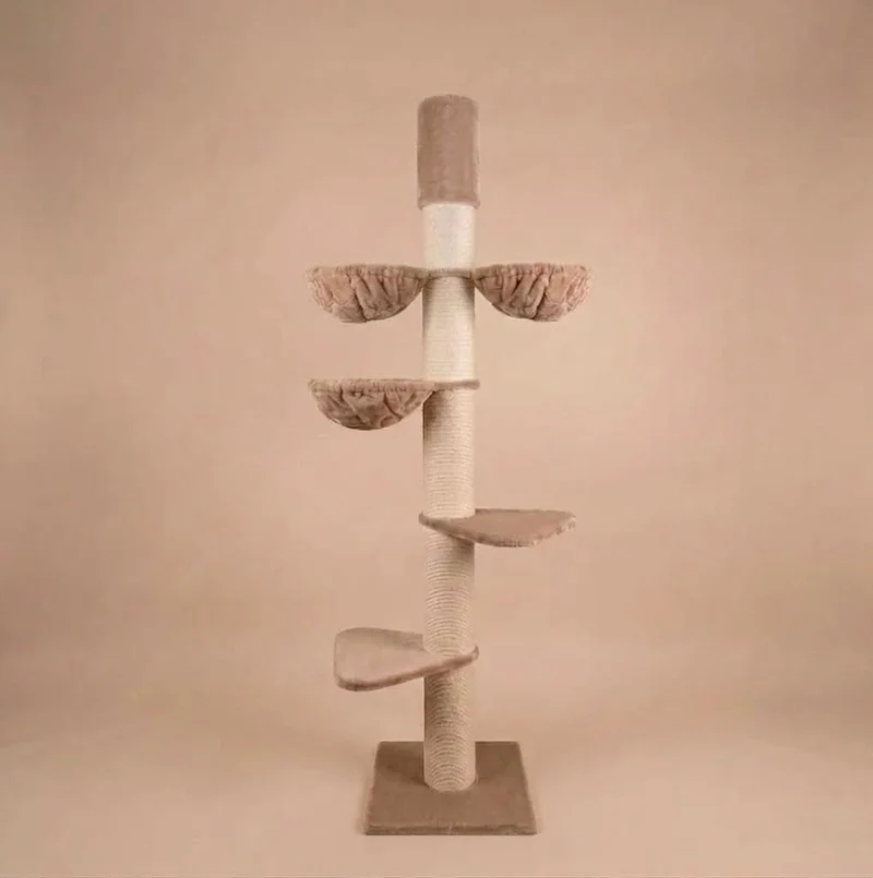 Krabpaal Maine Coon Tower Plus (Cappuccino) 225-245 cm