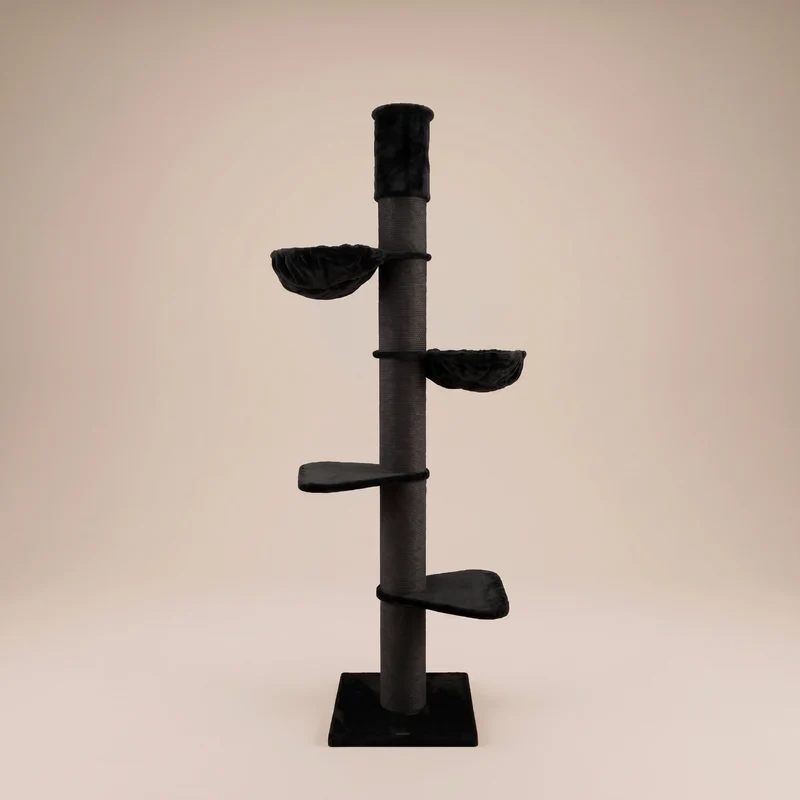 Krabpaal Maine Coon Tower Blackline (Black Teddy) 235-255 cm