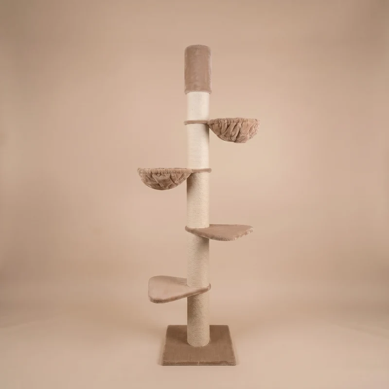 Krabpaal Maine Coon Tower (Cappuccino) 235-255 cm