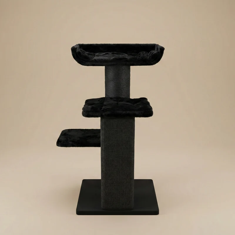 Krabpaal Maine Coon Throne Blackline (Black Teddy)