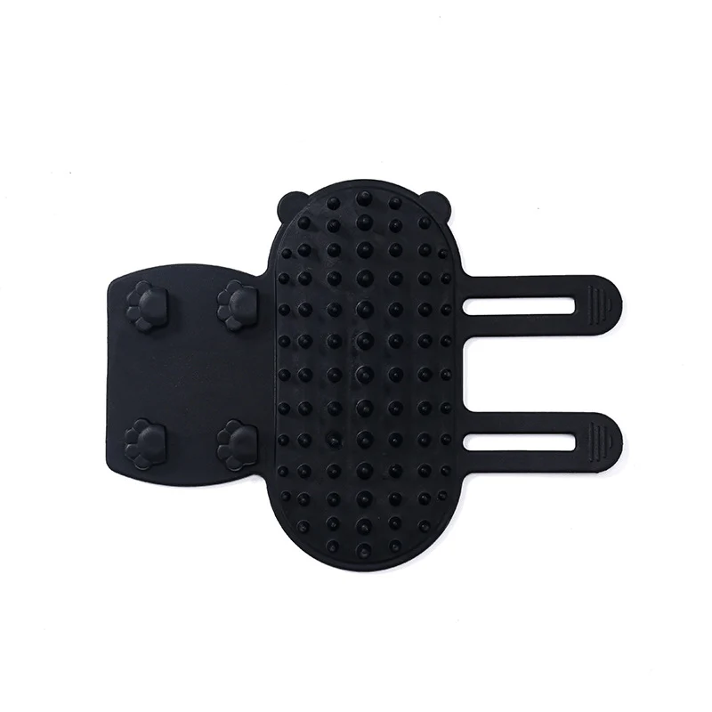 Spazzola Self-Groomer Silicone Gatti 2pz Cinghie Regolabili