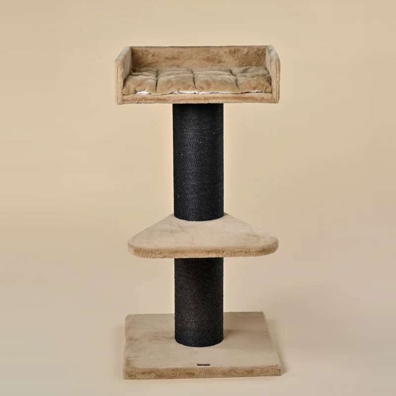 Krabpaal Maine Coon Lounge Blackline (Cappuccino Teddy)