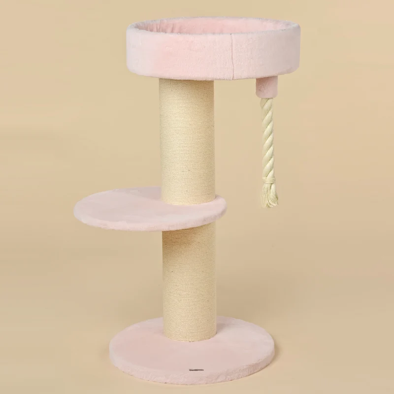 Krabpaal Maine Coon Lounge Sleeper (Pink Teddy)