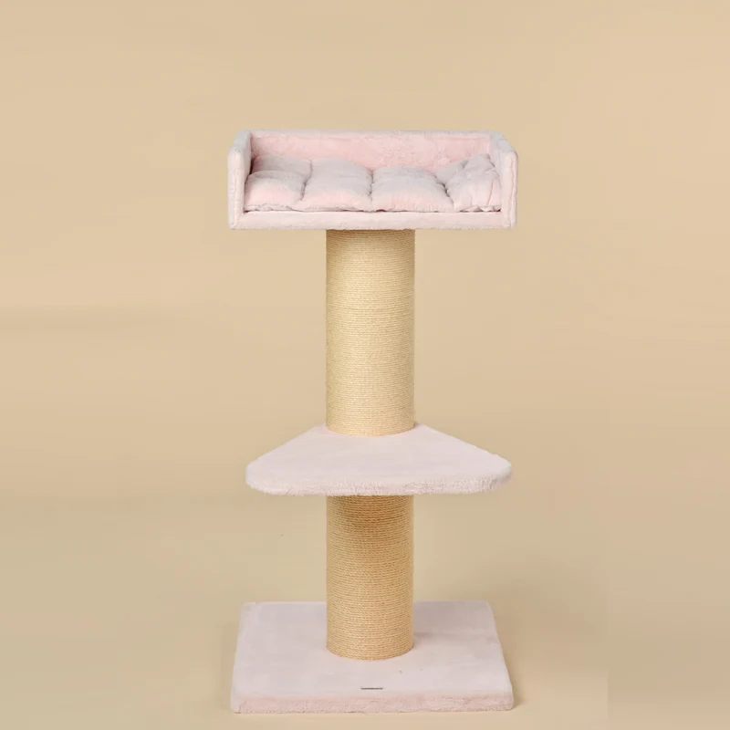 Krabpaal Maine Coon Lounge (Pink Teddy)