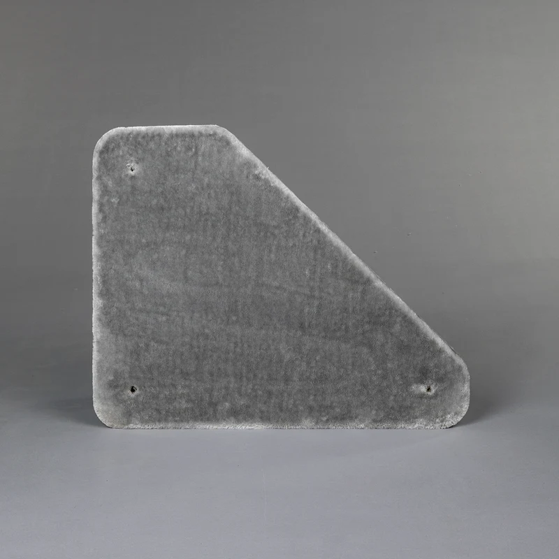 Bovenplateau Lichtgrijs kleurig, Corner Coon 60 x 50 cm