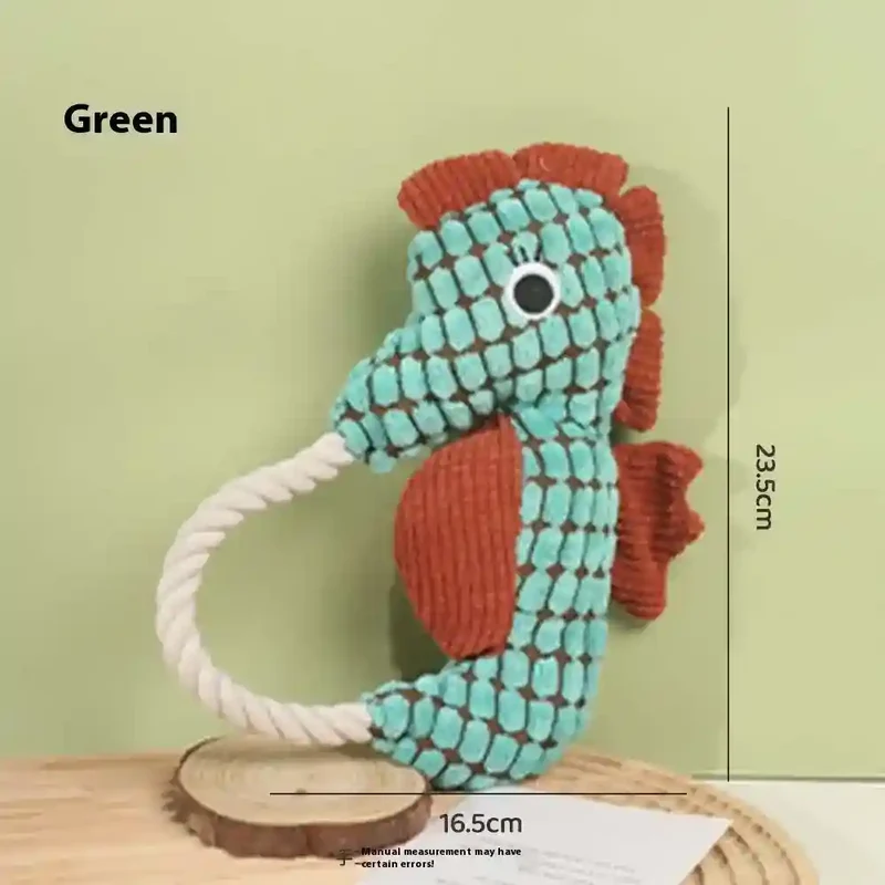 Peluche Cavalluccio Marino per Cani - Con Suono 23cm