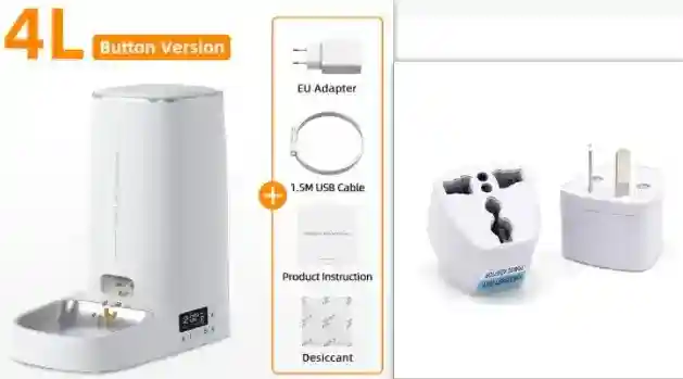 Distributore Automatico Cibo Cani Gatti 4L WiFi