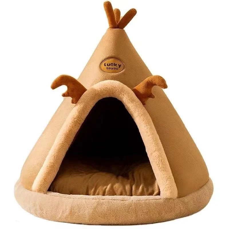 Cuccia Yurta Alce per Cani e Gatti | Tipi Invernale