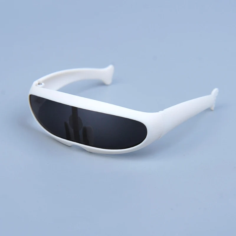 Occhiali Visor Futuristici Gatti Cani 5 Colori 8.5cm