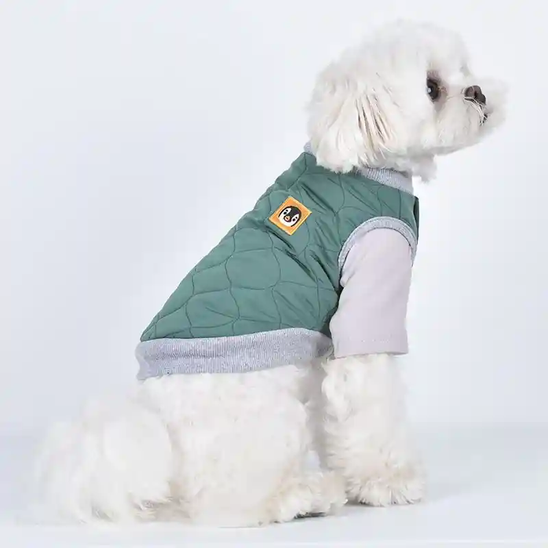 Cappotto Smanicato Cani Daru - Trapuntato a Rombi