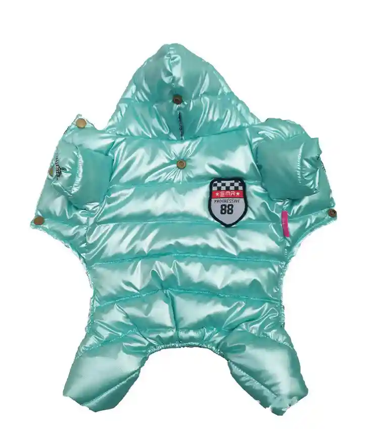 Cappotto Impermeabile Cani 4 Zampe Graffiti con Cappuccio