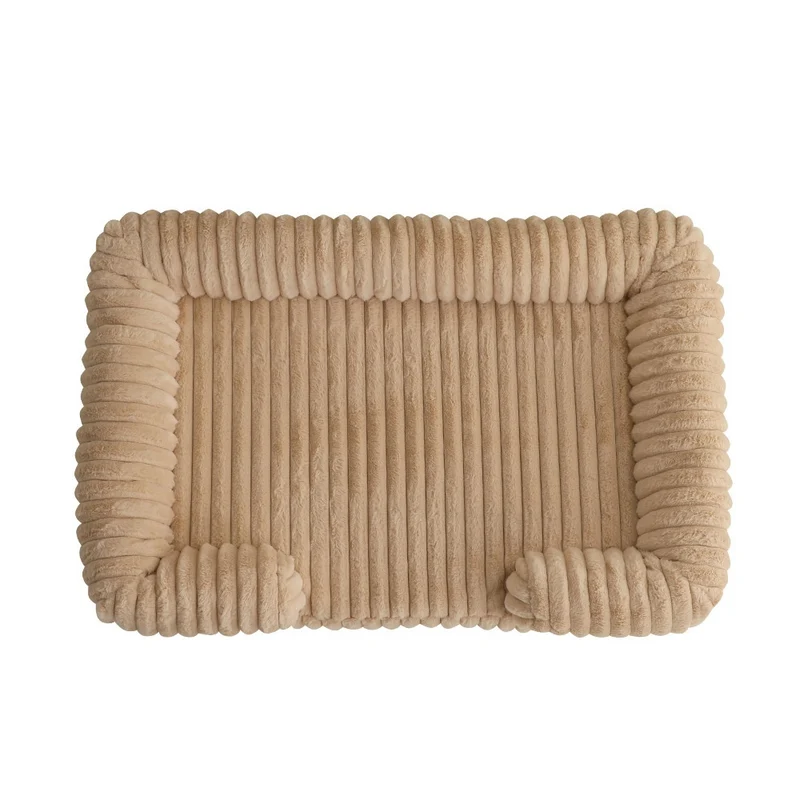 Cuccia Bolster Sofa Plush Cani Bordi Rialzati Lavabile