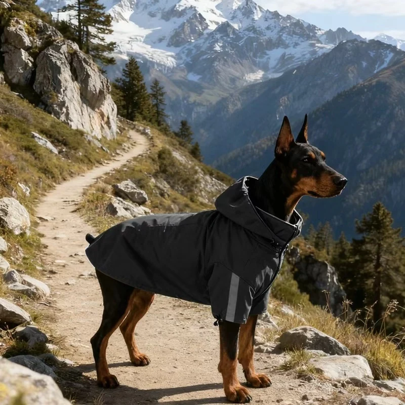Impermeabile Softshell 3 Strati per Cani M-XXXL