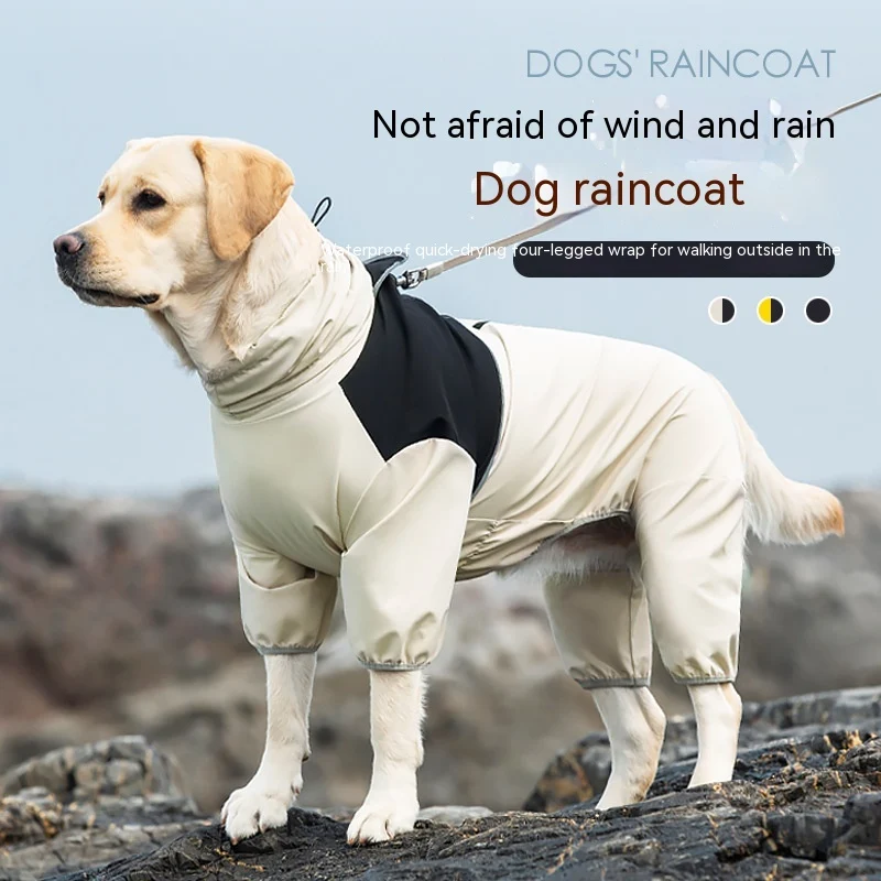 Impermeabile 4 Zampe per Cani Grandi XL-8XL