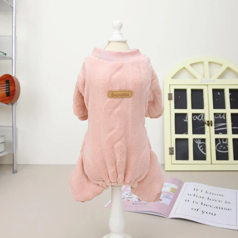 Tutina 4 Zampe Coral Velvet per Cani - XXS a 9XL