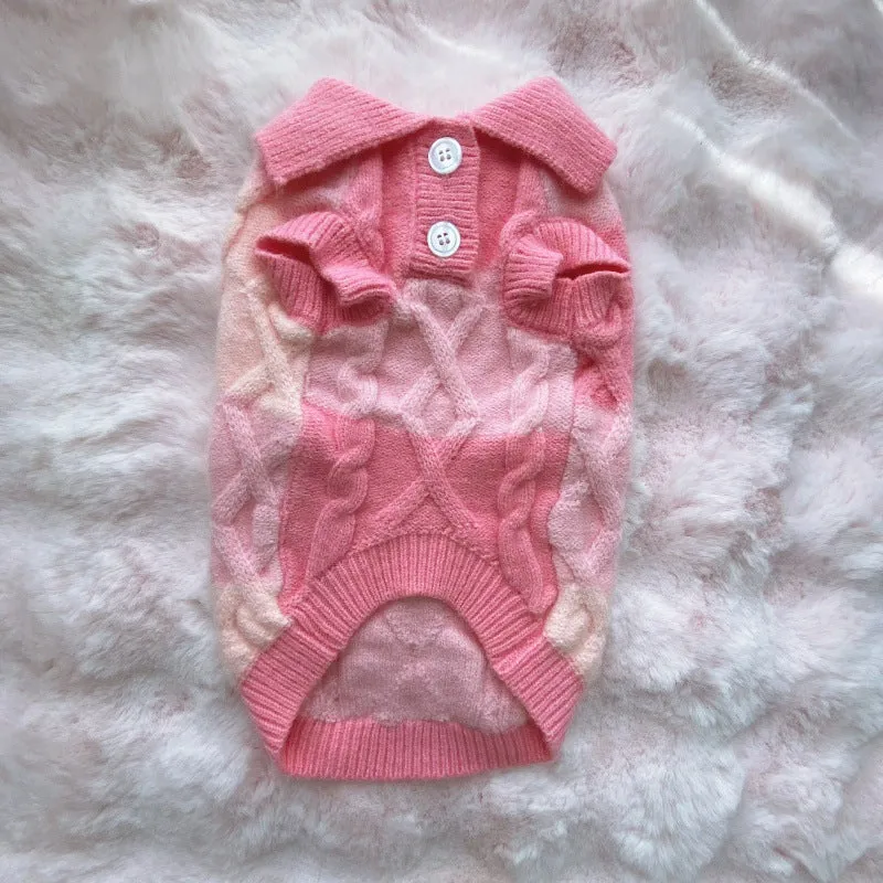 Maglione per Gatti in Lana Kawaii - Stile Giapponese