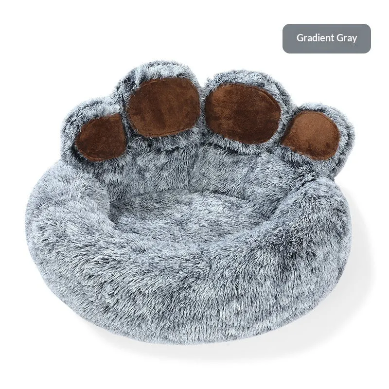 Cuccia Zampa d'Orso per Cani e Gatti – Peluche Morbido