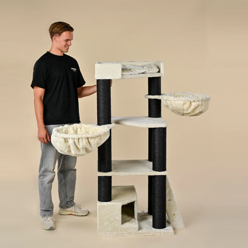 Krabpaal Corner Coon Blackline (Crème)