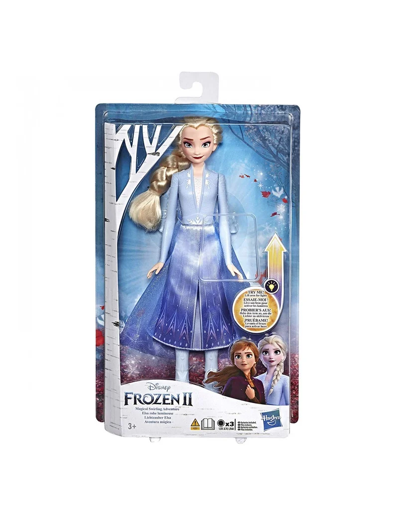 Frozen 2 - Bambola Elsa Abito Luminoso