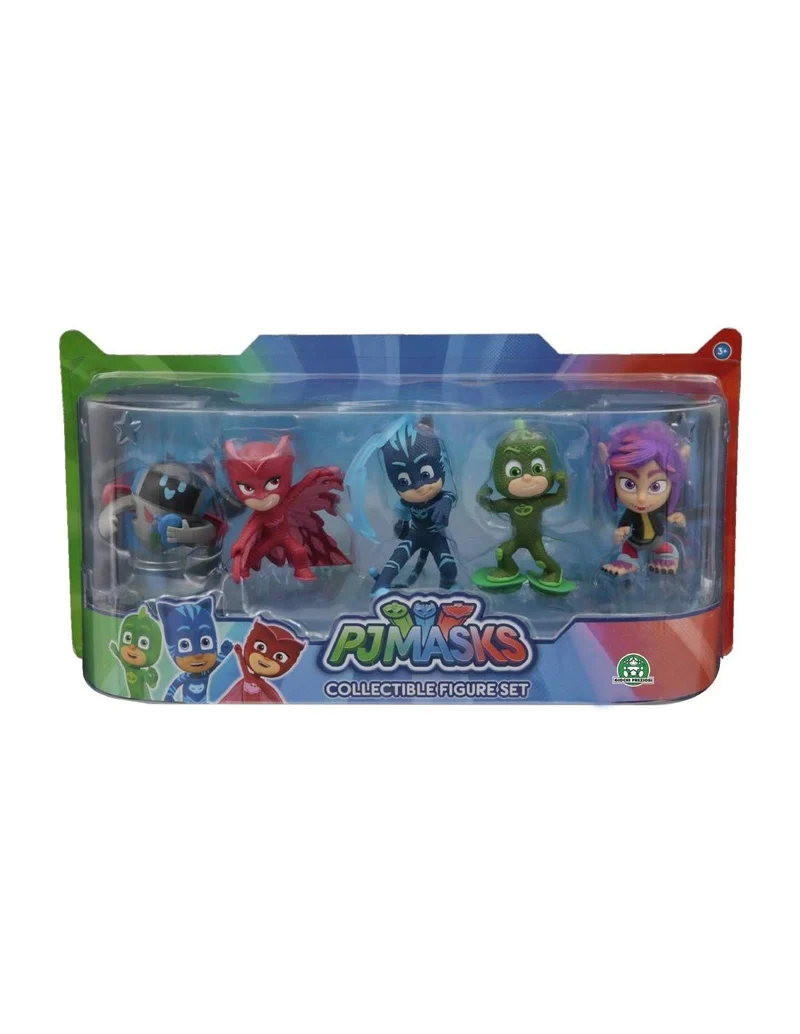 Pj Masks - Confezione Con 5 Personaggi Collezionabili