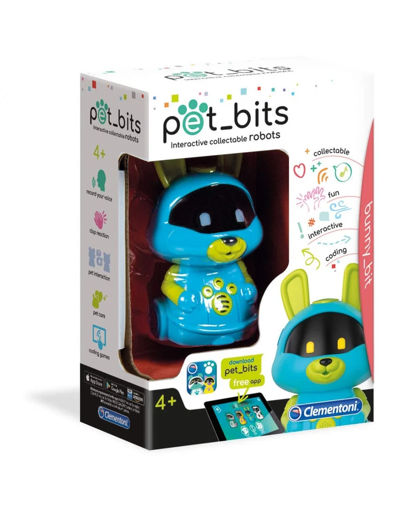 Pet-Bits Robot Bunny Interattivo