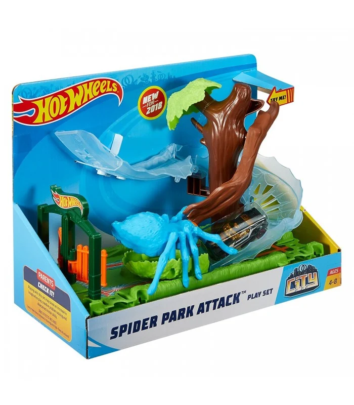 Hot Wheels City Playset Parco Del Ragno