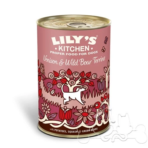 Lily's Kitchen umido cane terrina di cervo e cinghiale