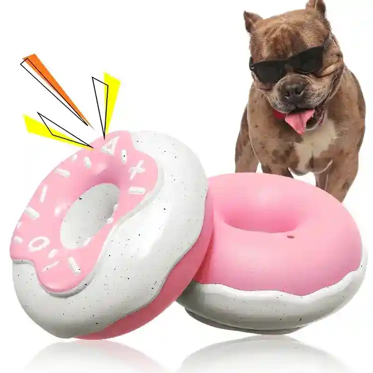 Gioco Ciambella TPR per Cani - Pulizia Denti Interattivo