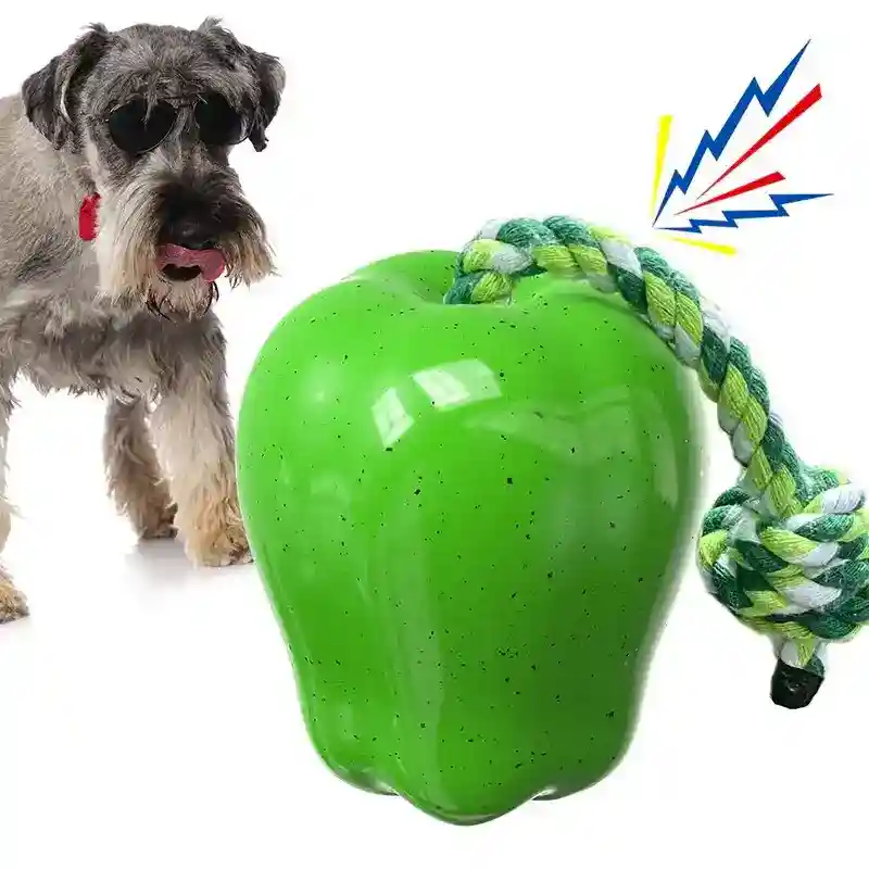Gioco Corda Mela per Cani - Resistente e Atossico