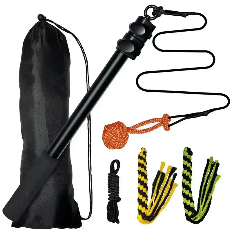 Canna Telescopica Cani 102cm Corda Pallina Peluche