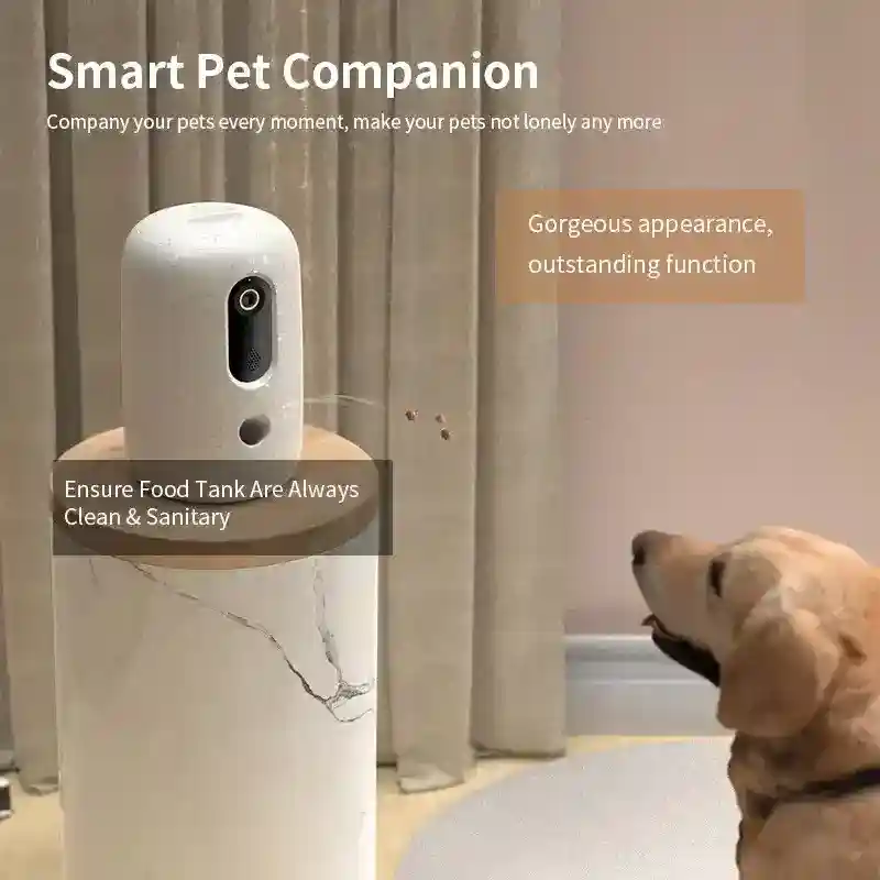 Distributore Automatico Cani Gatti WiFi Camera 0.6L
