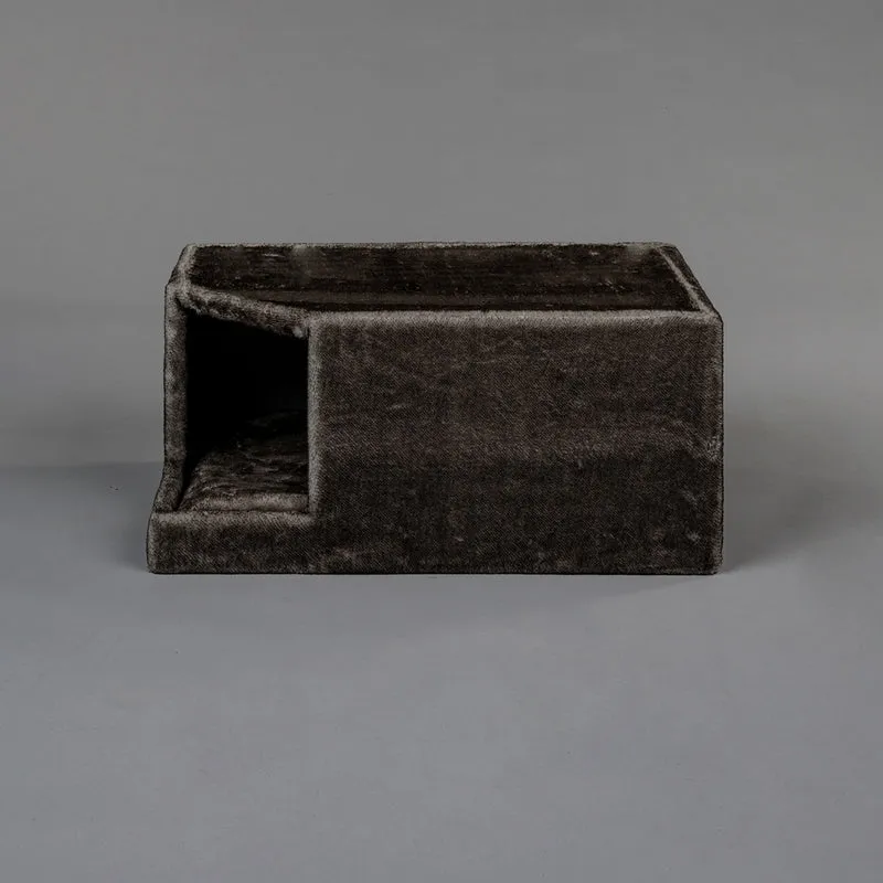 Speelhuis Taupekleurig, Corner Coon 55 x 35 x 25 cm (incl. Kussen)