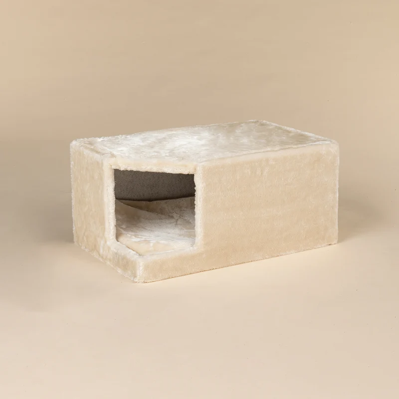 Speelhuis Crèmekleurig, Corner Coon 55 x 35 x 25 cm (incl. Kussen)