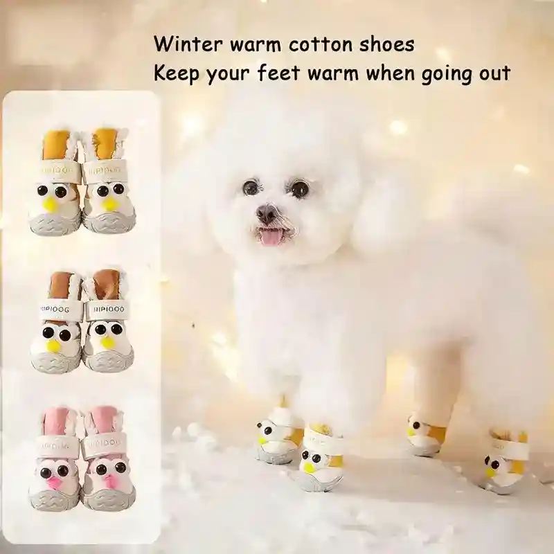 Scarpette Invernali Cani - Antiscivolo Calde Peluche