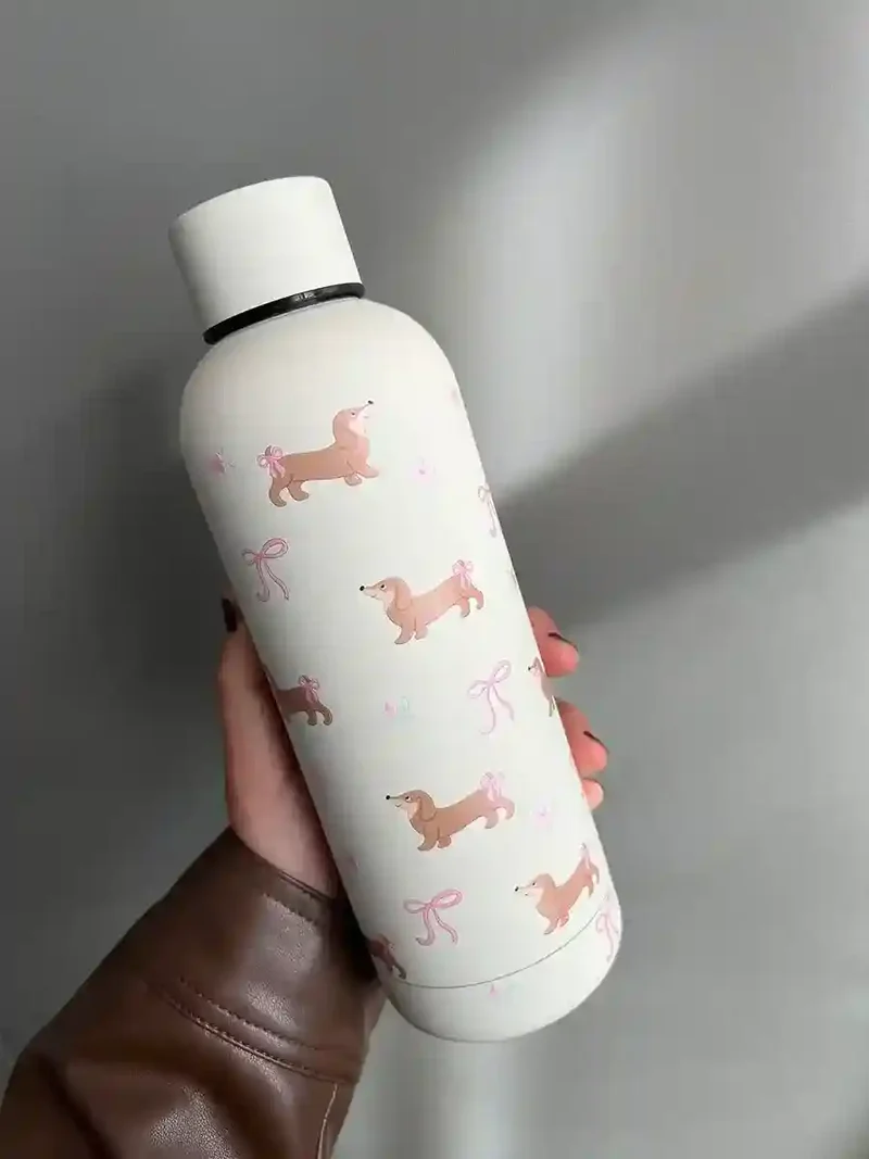 Borraccia Termica Bassotto - Idea Regalo Amanti Cani