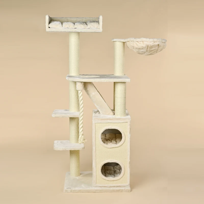 Krabpaal Cat Penthouse (Crème)