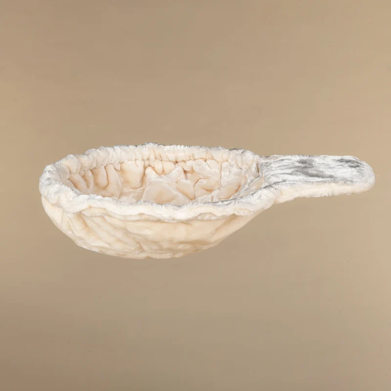 Grote, crèmekleurige Hangmat de Luxe (voor 12/15cm palen)