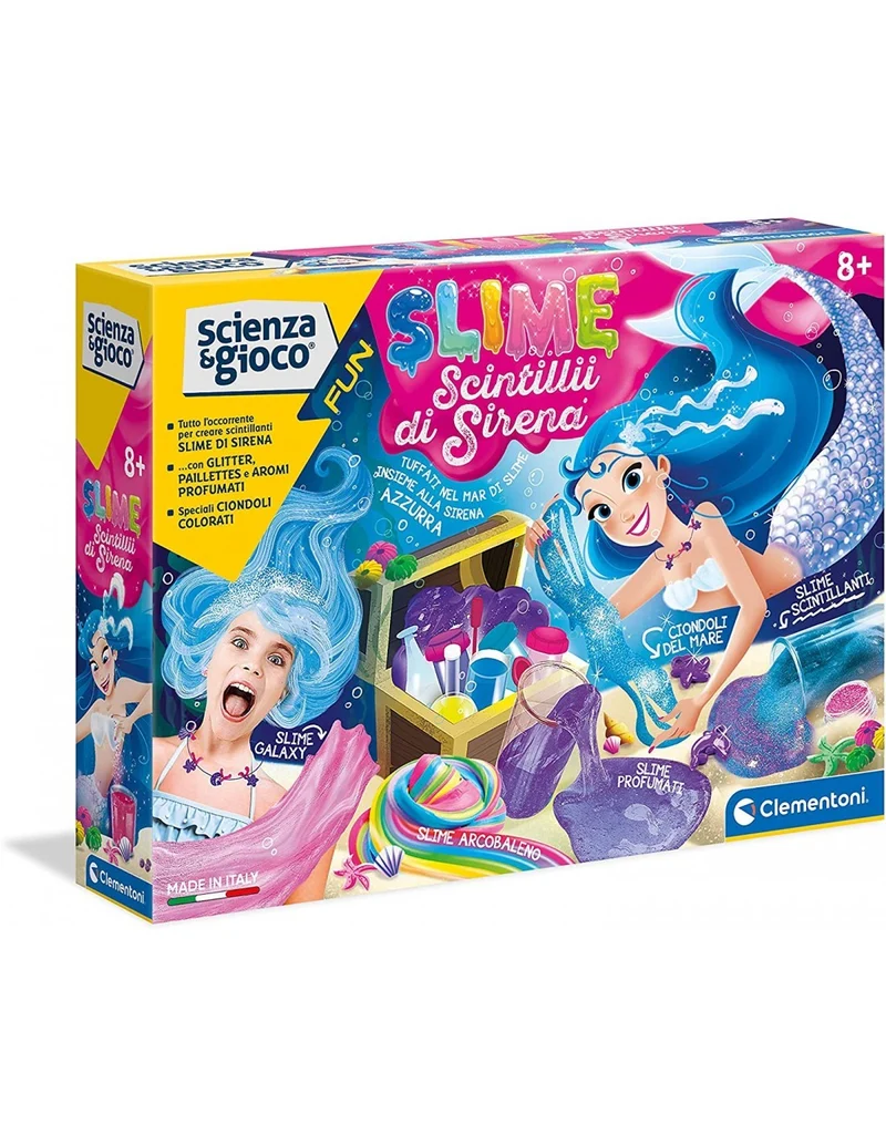 Scienza E Gioco - Slime Scintillii Di Sirena