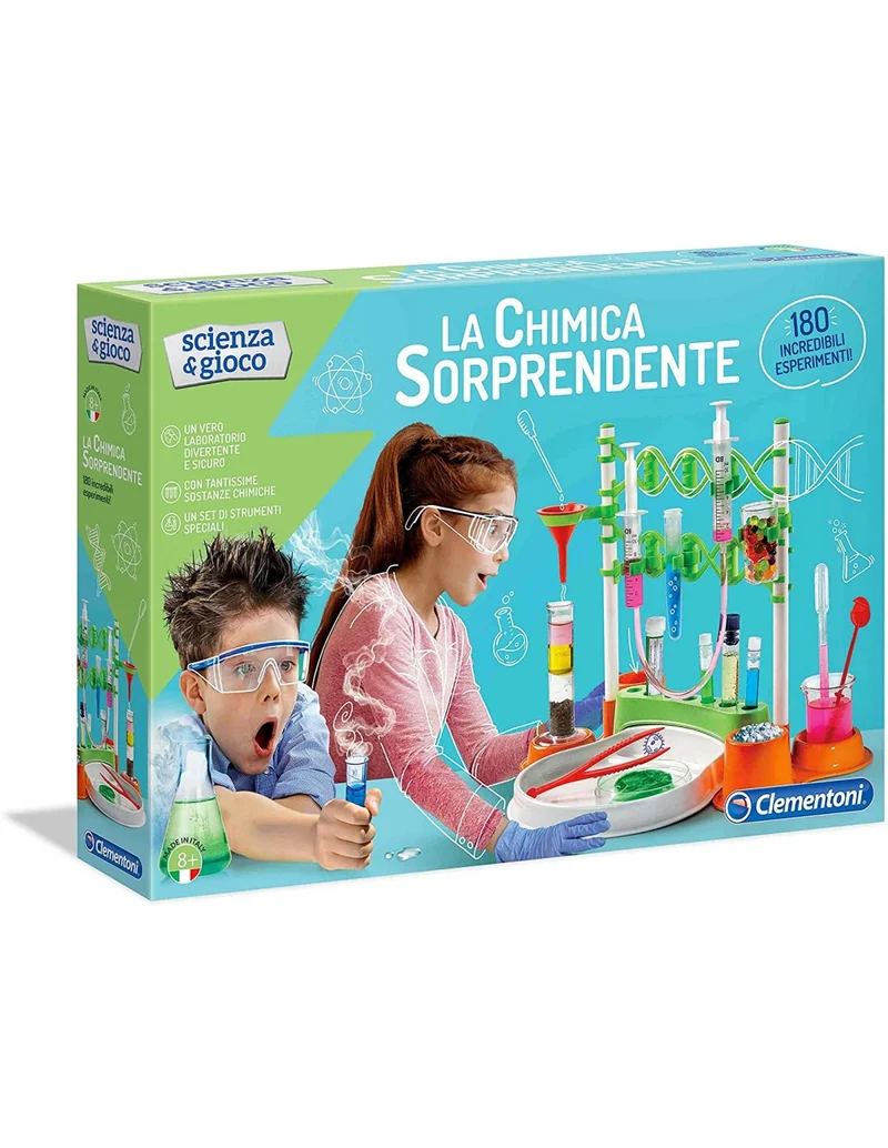 La Chimica Sorprendente Con 180 Esperimenti