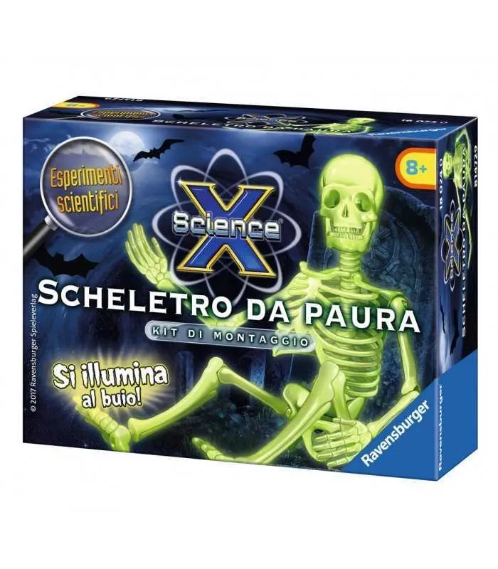 Science Micro Glow In Dark Scheletro Da Paura