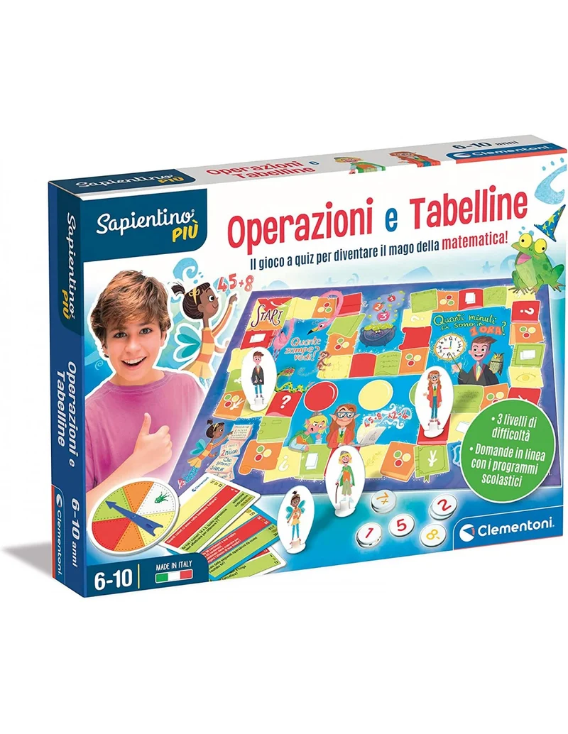 Sapientino Piu' Operazioni E Tabelline