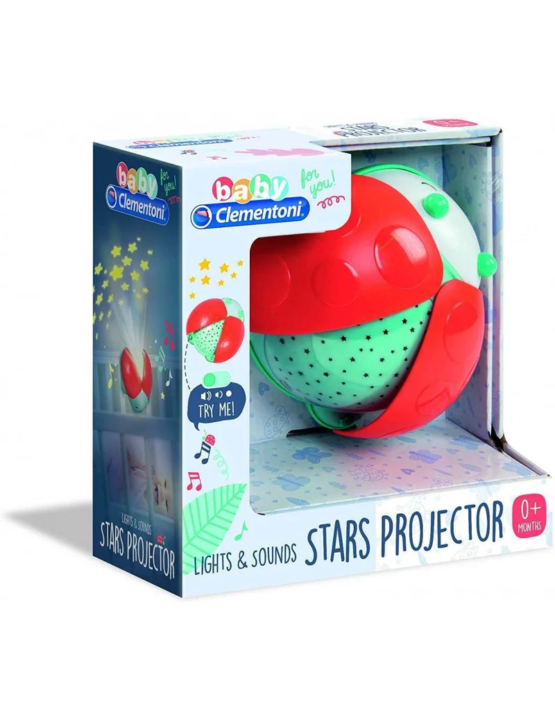 Proiettore Coccinella Con Luci E Suoni