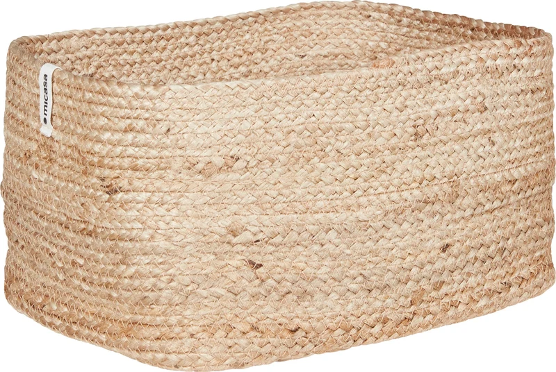 OLIVA Jutekorb natur ohne Henkel37x26x20