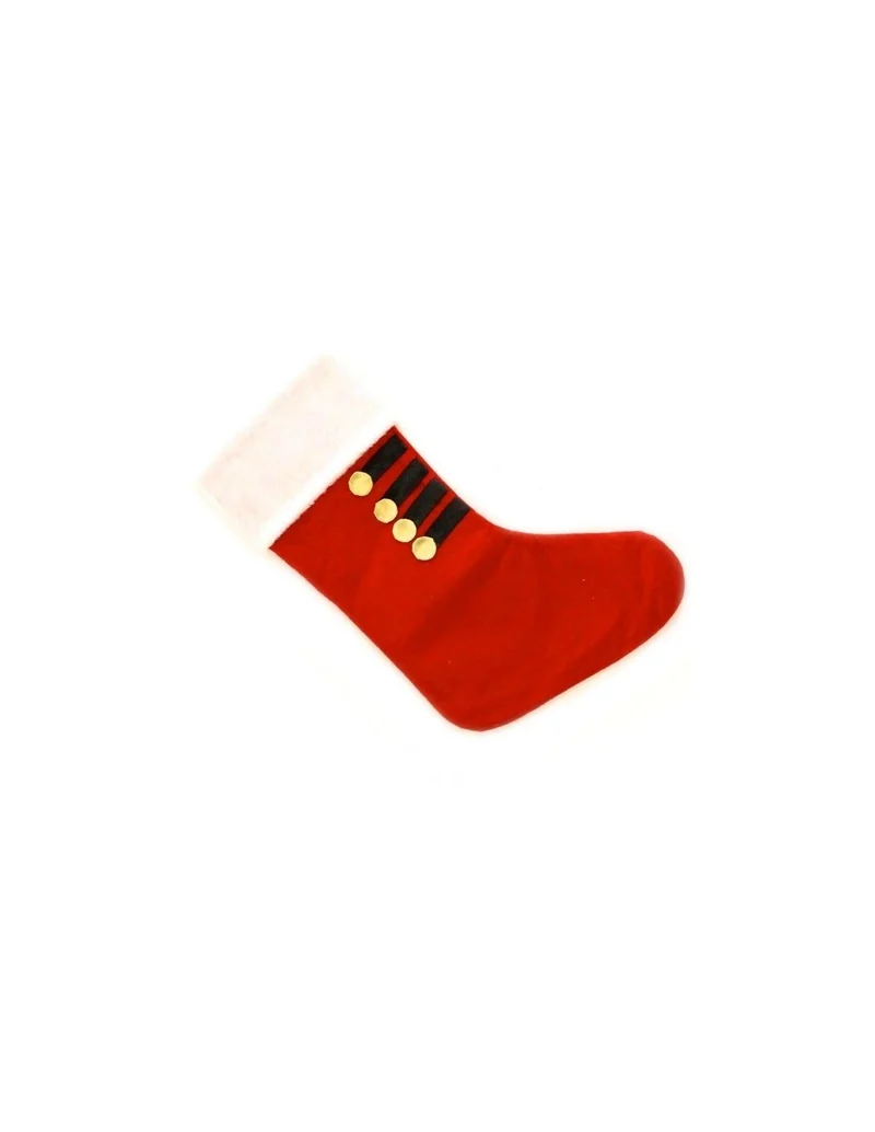 Calza Befana In Panno Stivale