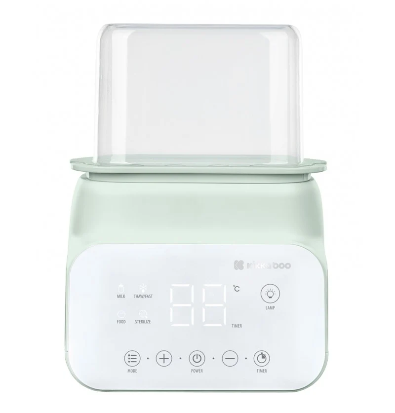 Kikkaboo Scaldabiberon E Scaldavivande Doppio Handy 4in 1 Mint