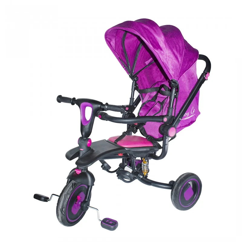 Nunù Triciclo Baby Go Rosa