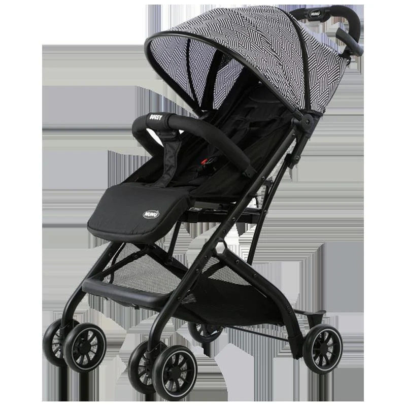 Nunù Passeggino Bugsy Grigio E Nero