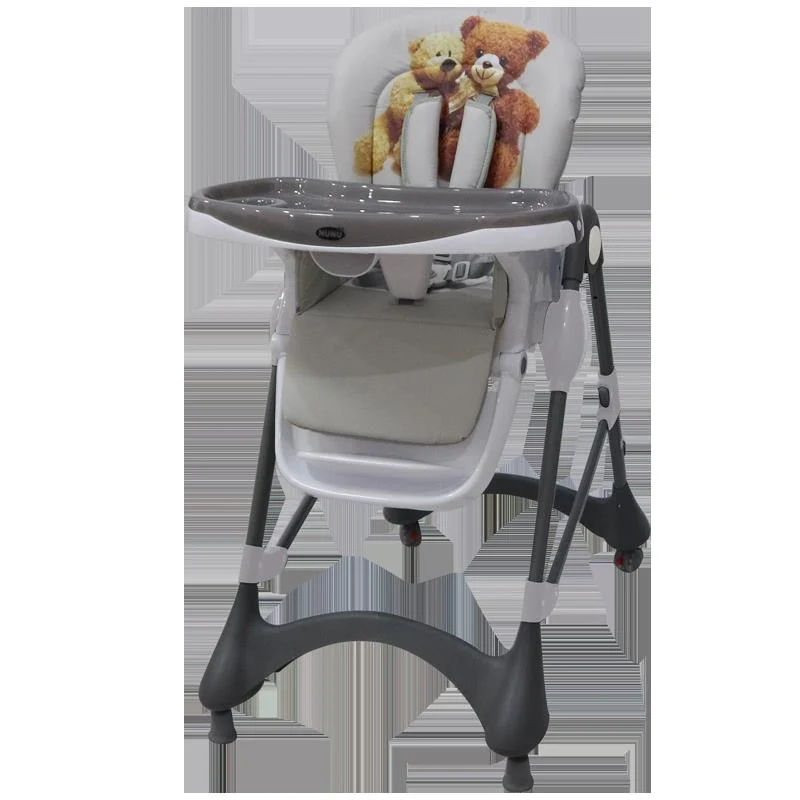Nunu Seggiolone Pappa & Gioco Grigio