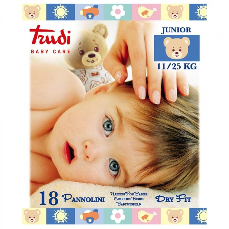 Pannolini Trudi Dry Fit 11-25 Kg Misura 5 Junior (16pz)