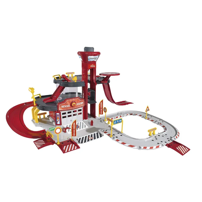 Pista Majorette By Simba Mega Rescue Station 5 Veicoli